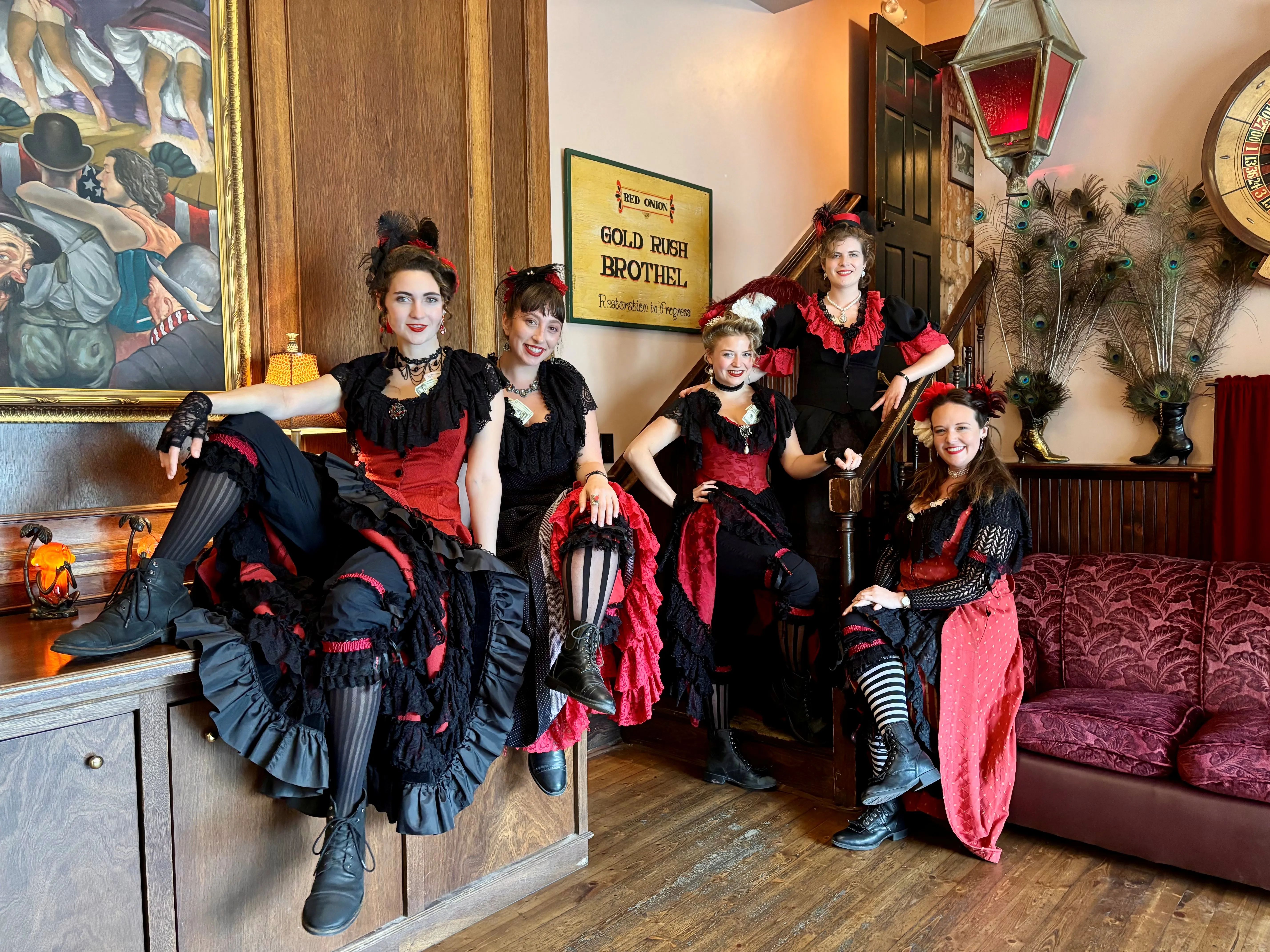 Madams in the Bombay Room